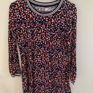 Floral, long-sleeve tee